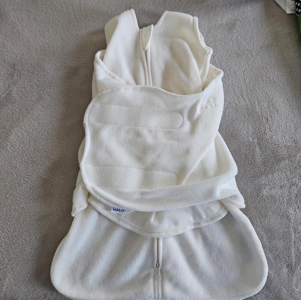 Halo Cream Baby Swaddle